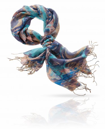 Палантин Женский S-TRIBAL/PLUM